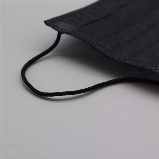 CE FDA 3ply 4ply boucle d'oreille cravate hôpital Mascarilla type non tissé IIR fournisseur gros poussière bleu blanc noir masque médical jetable chirurgical de protection