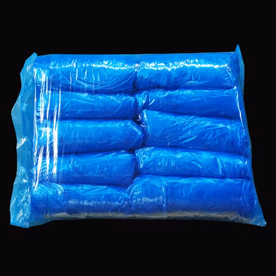 Housse de protection jetable en PE avec élastique